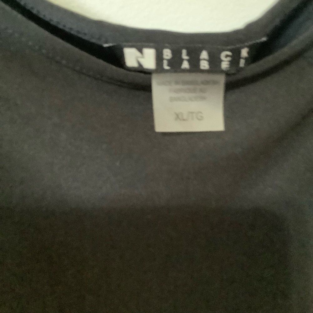 BLACK LABEL: Classic Black Camisole (NWOT - Picture 2 of 4